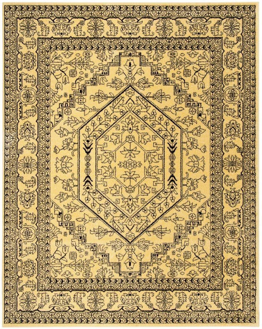 Safavieh Adirondack Gold/Black Area Rug; 8 x 10