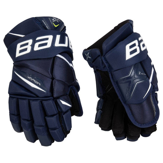 Bauer Vapor 2x Pro Hockey Gloves - Senior - Navy - 14.0