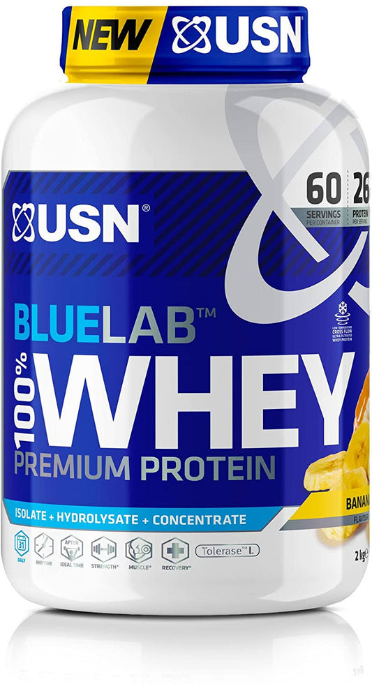 USN Blue Lab 100 Percent Whey Premium Protein 2kg