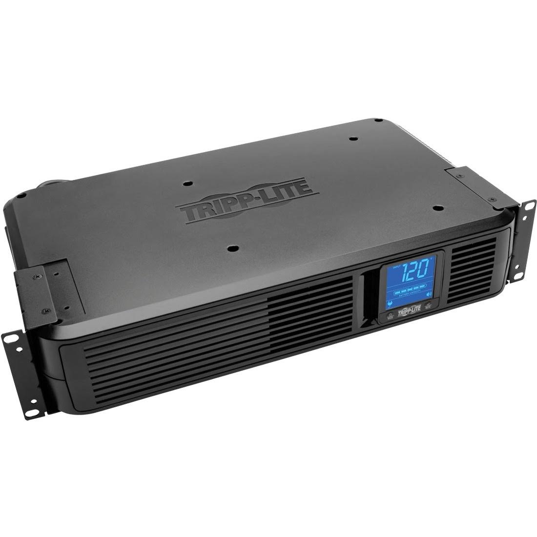 Tripp Lite UPS Smart 1200VA 700W Rackmount Tower LCD AVR 120V USB DB9 RJ45