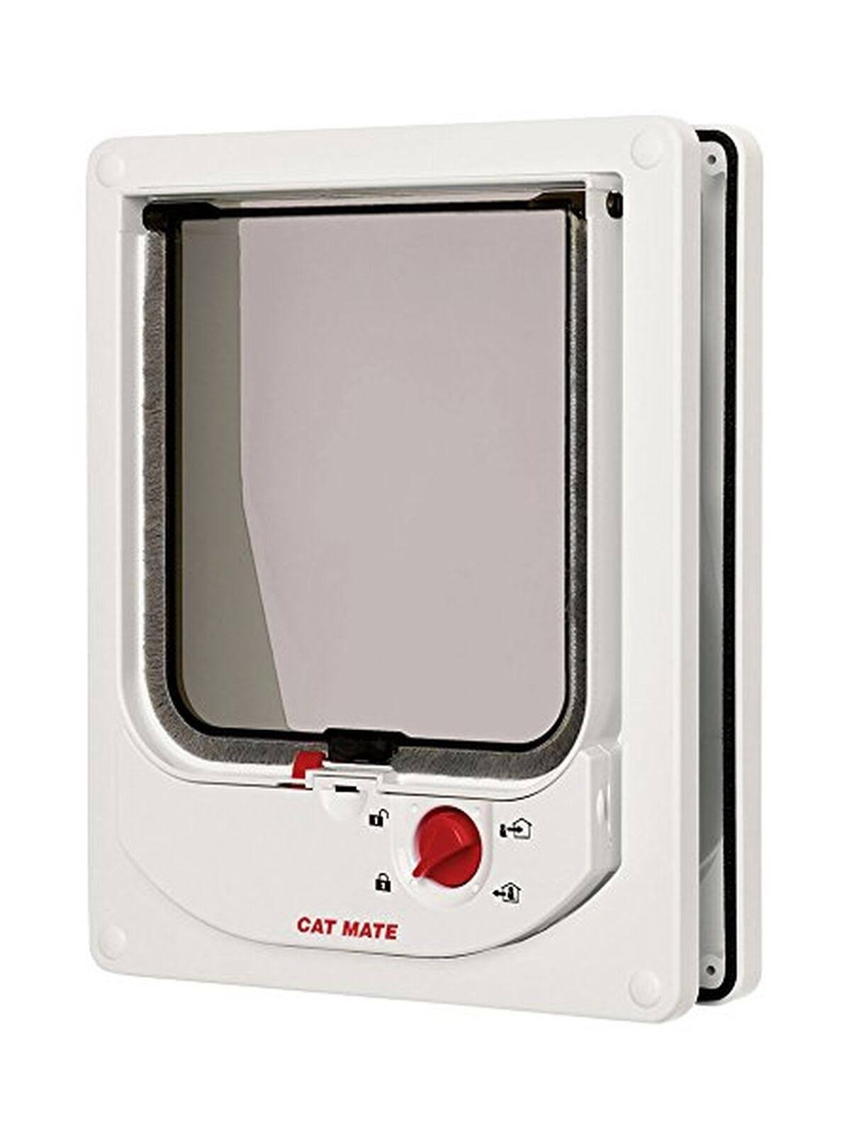 Cat Mate Electromagnetic Cat Flap White