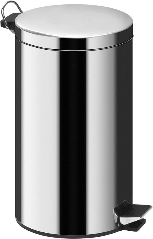 Premier Housewares Pedal Bin Stainless Steel, 20 L