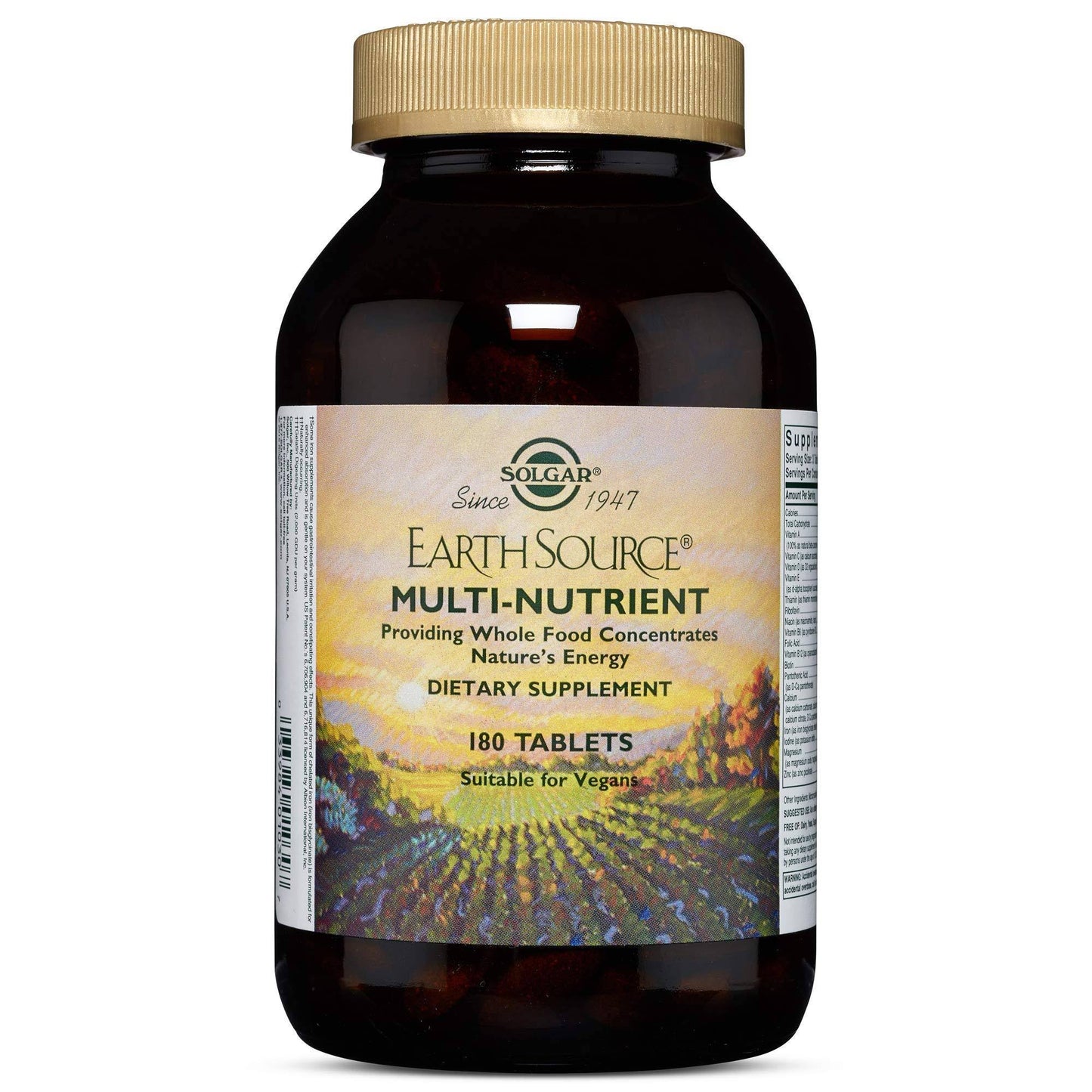 Solgar EarthSource Multi-Nutrient, Tablets - 180 tablets