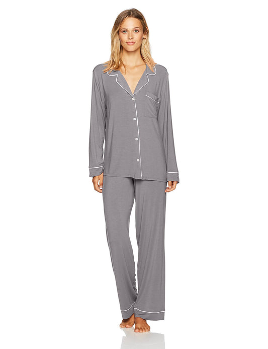 Eberjey | Gisele Long PJ Set S / Dusk/ Ivory