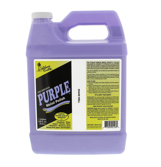 California Custom Pmp128 Purple Metal Polish, 1 Gallon