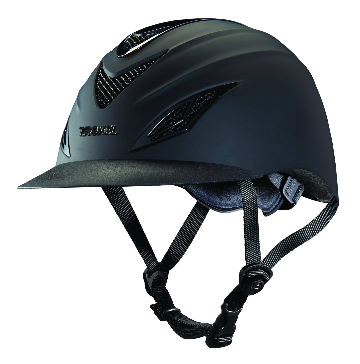 Troxel Avalon Riding Helmet, Black, Medium