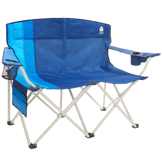 Sierra Designs Double Folding Chair - Blue