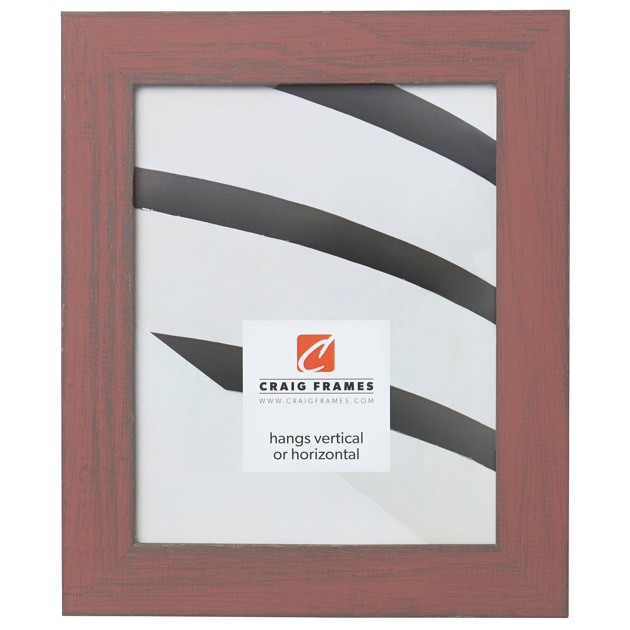 Craig Frames Jasper Picture Frame, 17 x 22 inch, Country Alabama Red