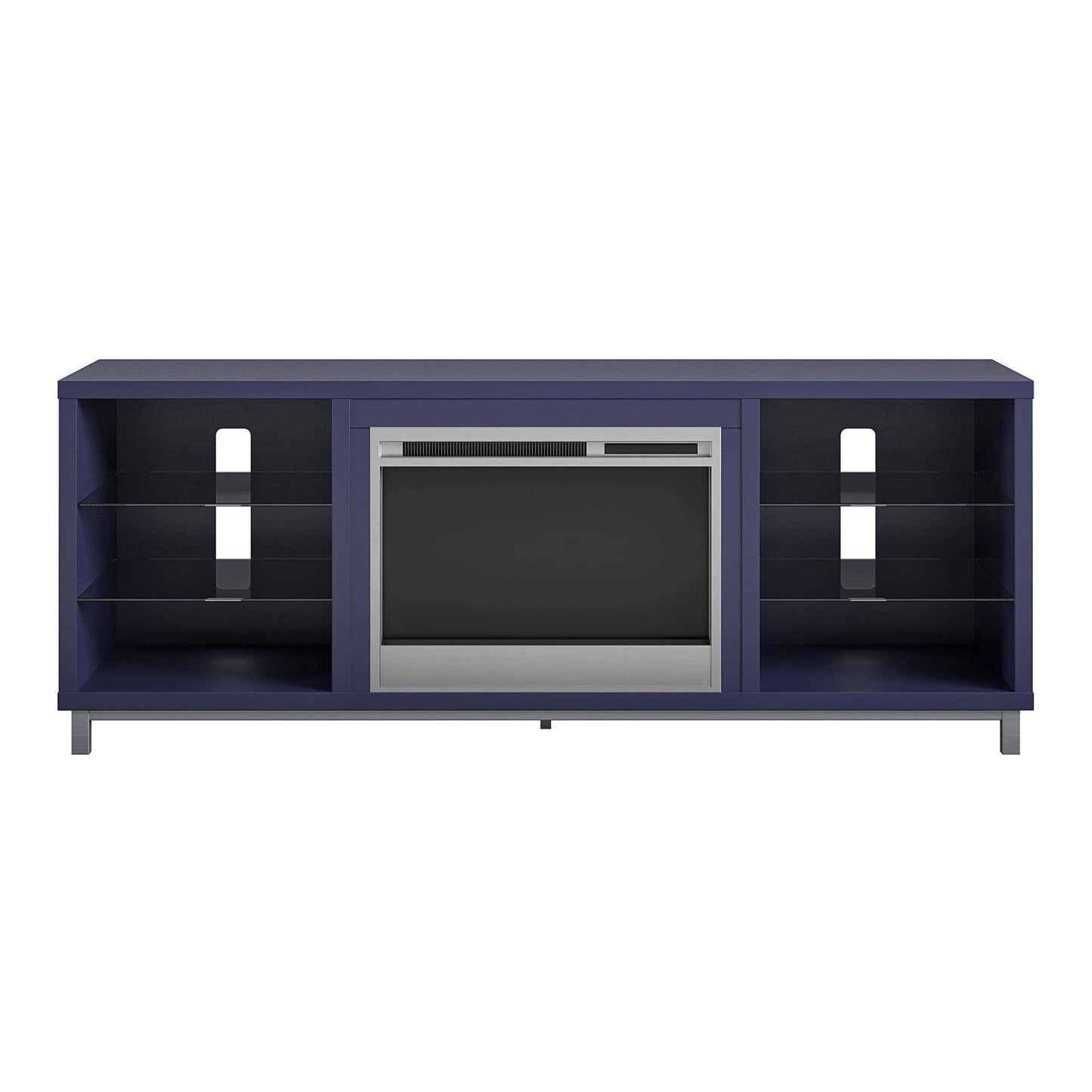 Yorkshire Deluxe Fireplace TV Stand for TVs Up to 70