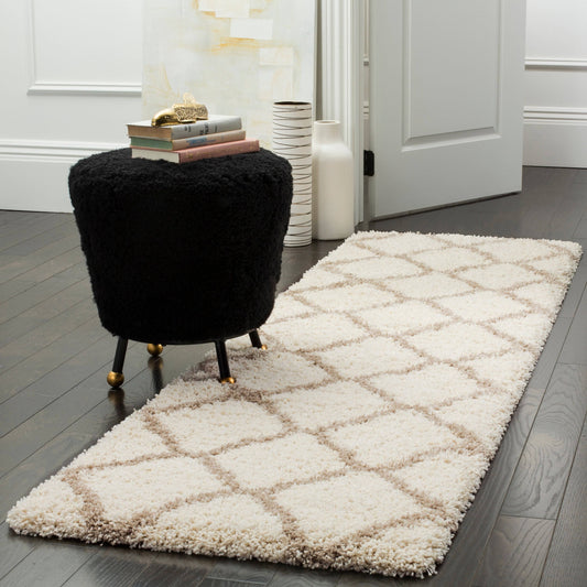 Safavieh Hudson Shag Ariola Trellis 2-Inch Thick Rug - 23