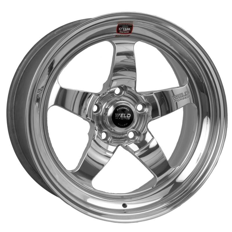 Weld S71 17x5 / 5x115mm BP / 2.2in. BS Polished Wheel (High Pad) - Non-Beadlock - 71HP7050W22A