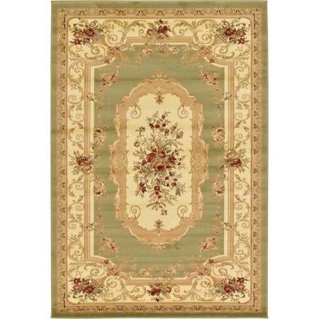 Charlton Home Patton Green Area Rug; 6 x 9