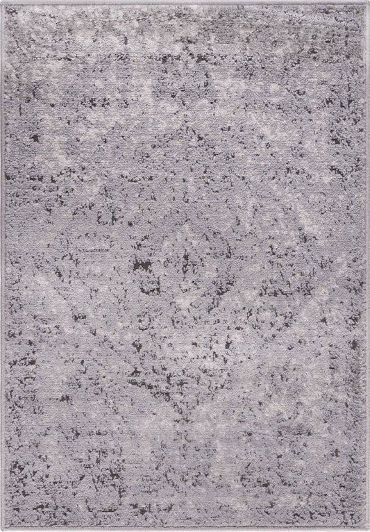 Unique Loom 3147475 8 x 8 ft. Astoria Portland Square Rug Light Gray