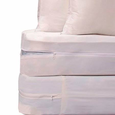 BedCare All-Cotton Bedding Set, Size King, White