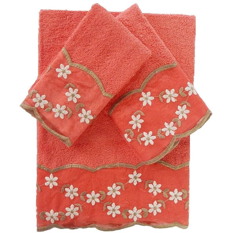 Red Barrel Studio Decorative 3 Piece 100pct Cotton Towel Set