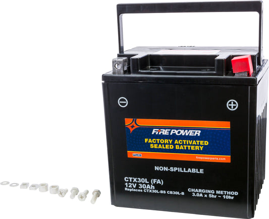 Fire Power Battery Ctx30l Sealed Factory Activated