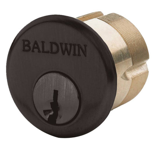 Baldwin 8323112 1.25 in. Mortise Cylinder Venetian Bronze