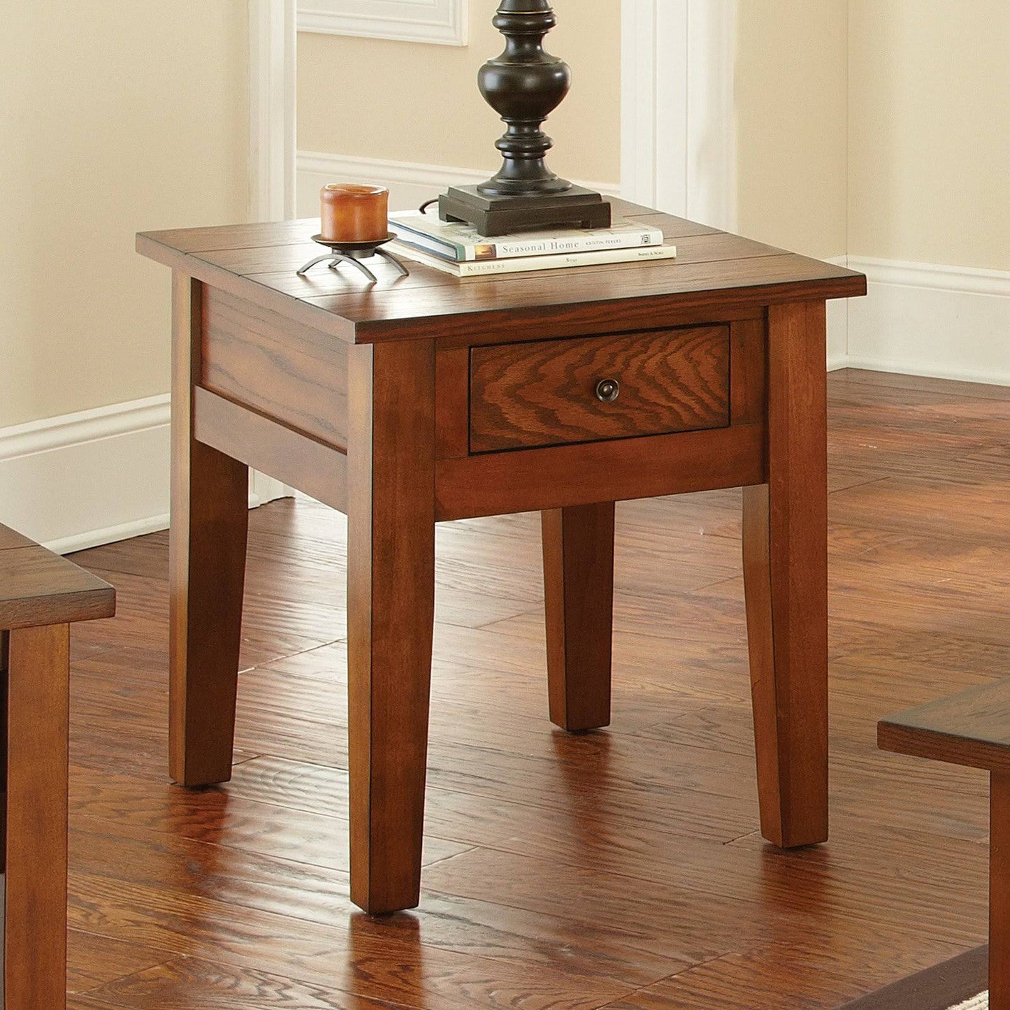 Steve Silver DeSoto Oak End Table