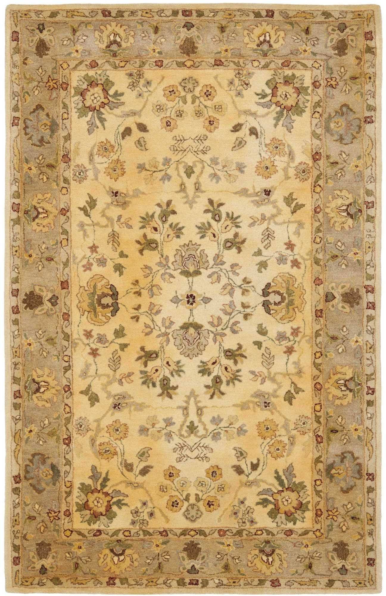 Safavieh Bergama Brg135 Area Rug White/Ivory 2-3