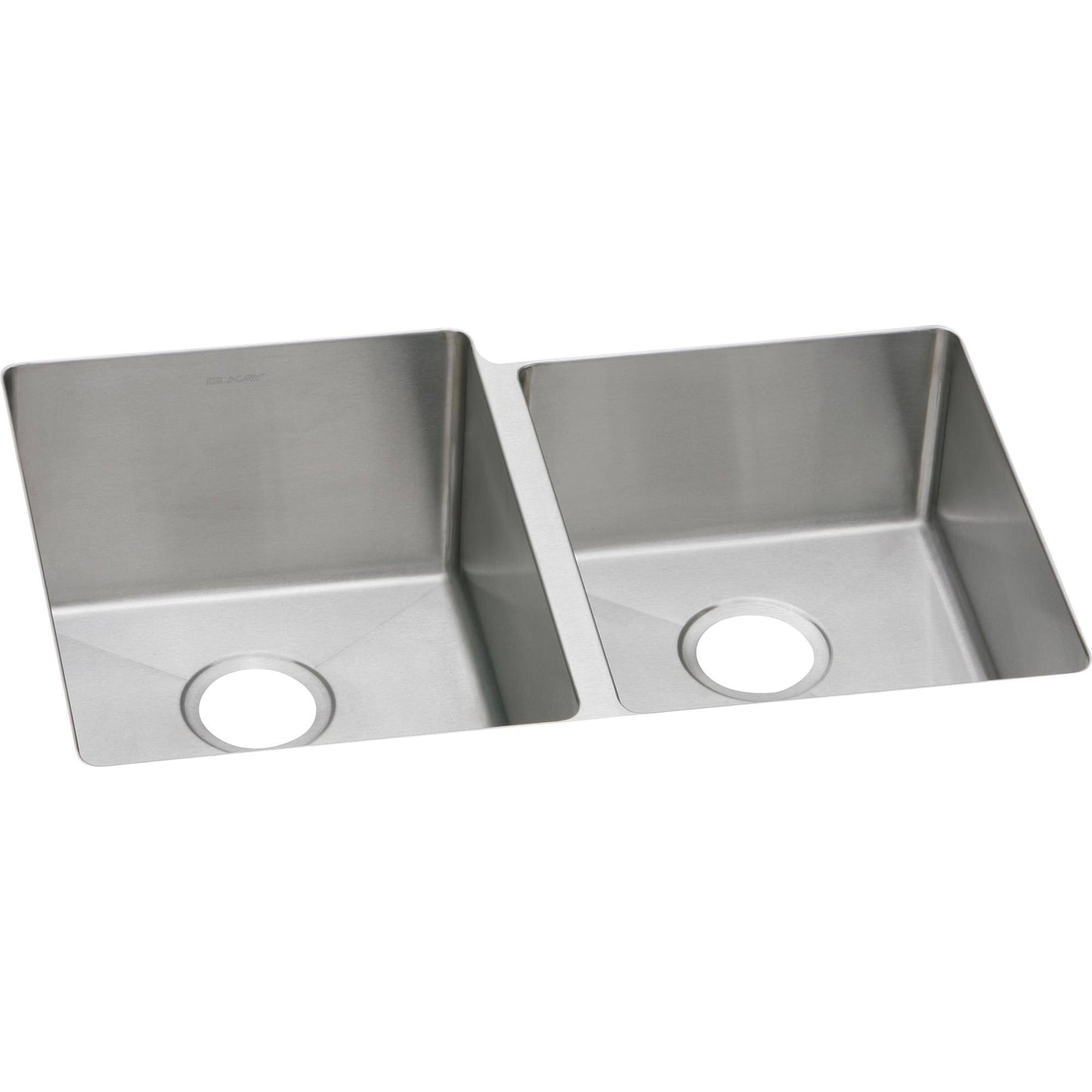 Elkay EFRU312010R Stainless Steel Double Bowl Undermount Kitchen Sink