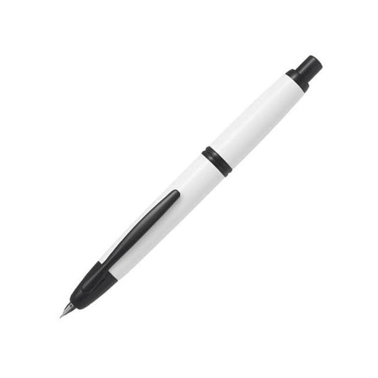 Pilot Capless Fountain Pen Black and White Fine