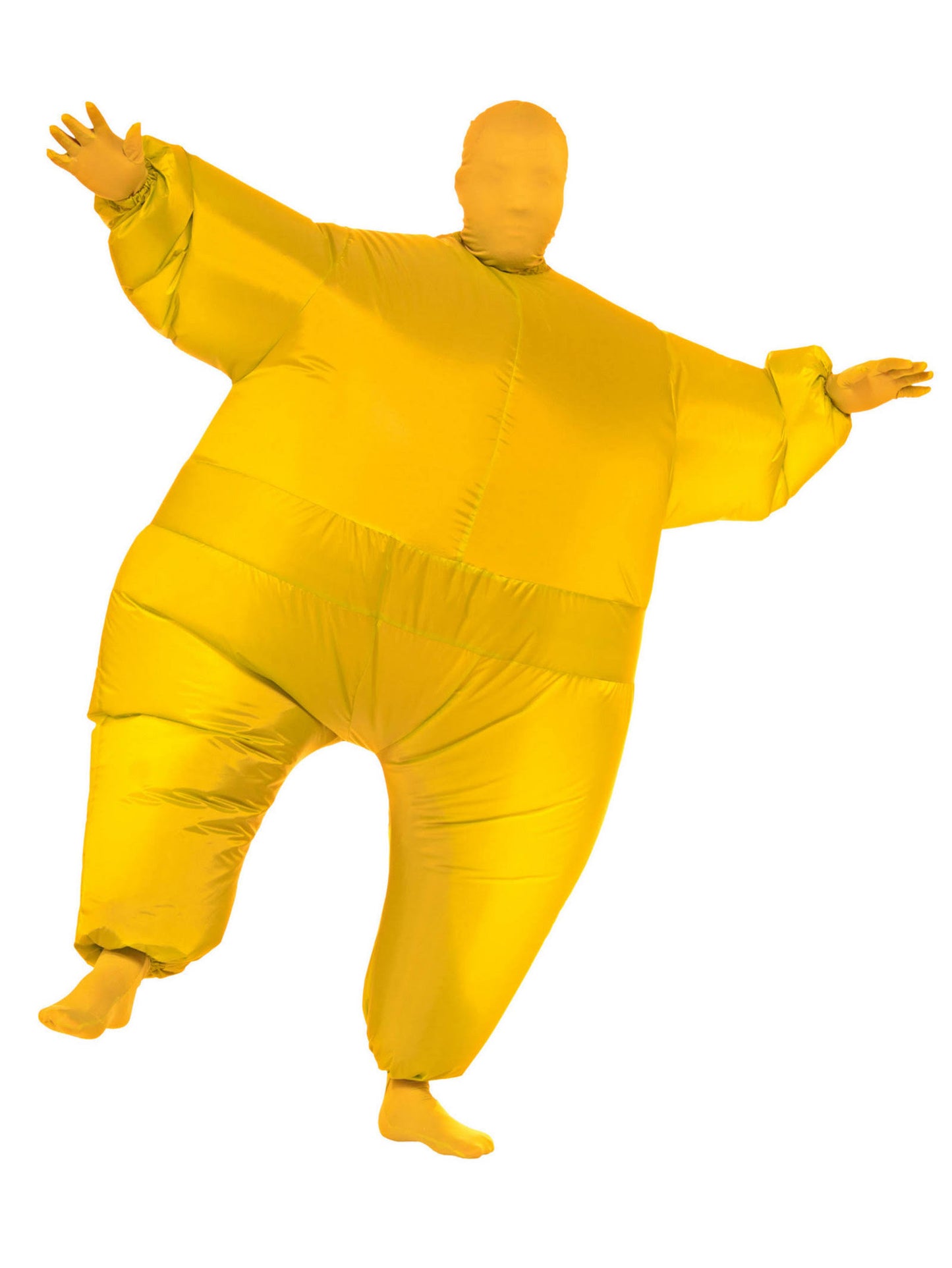 Rubies Costume Adult Inflatable Jumpsuit, Yellow, Standard