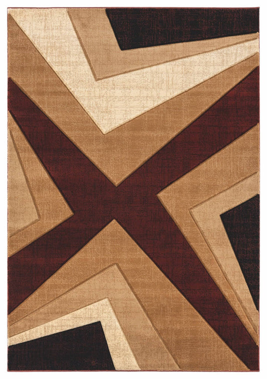 United Weavers Bristol Zine Burgundy Area Rug 710