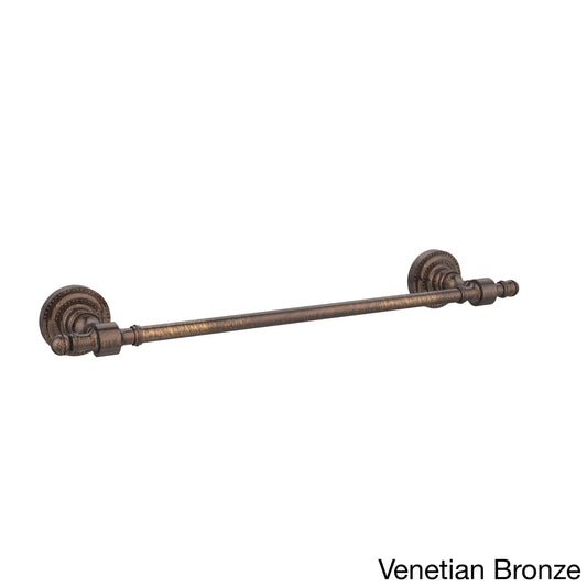 Allied Brass Retro Dot Collection 30 inch Towel Bar Antique Brass