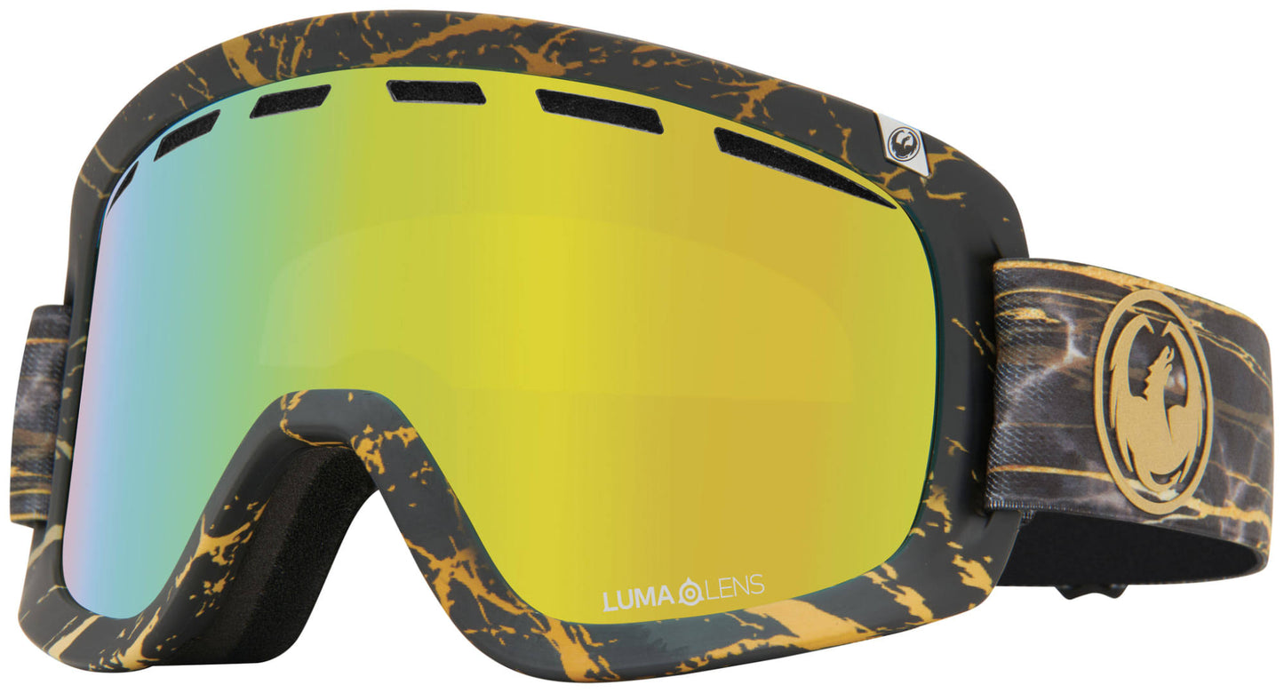 Dragon D1 OTG Goggles 2020 14 Karat Gold Ion