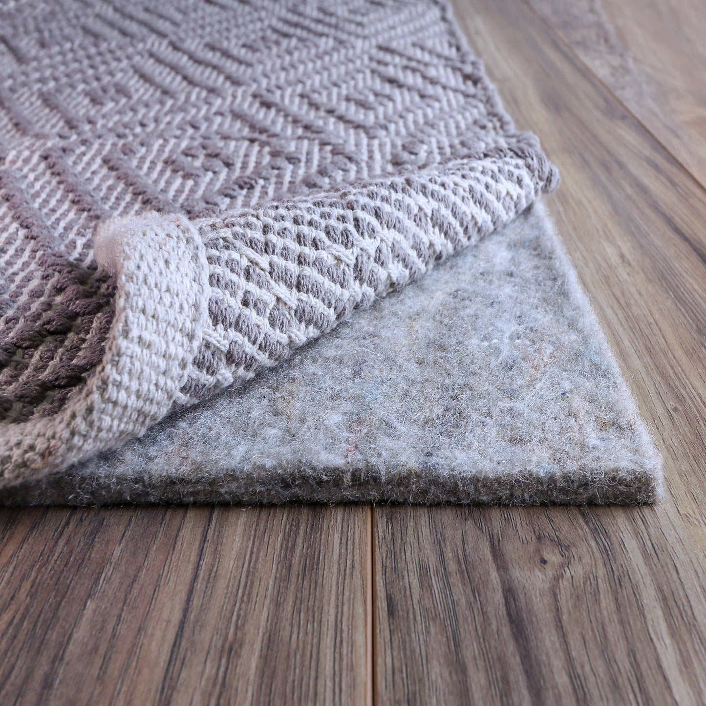 Fibersoft Extra Thick 100% Felt Rug Pad for All Floors - 8x12