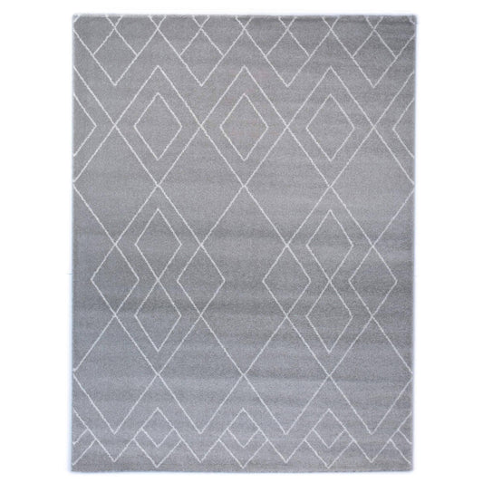 BALTA Clara Grey 8 ft. x 10 ft. Area Rug