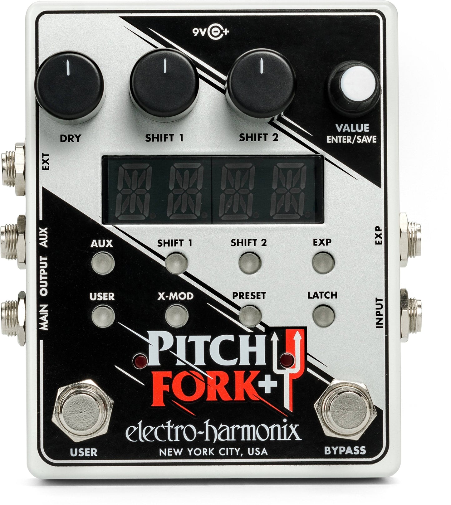 Electro-Harmonix Pitch Fork+ Polyphonic Pitch Shifter Pedal