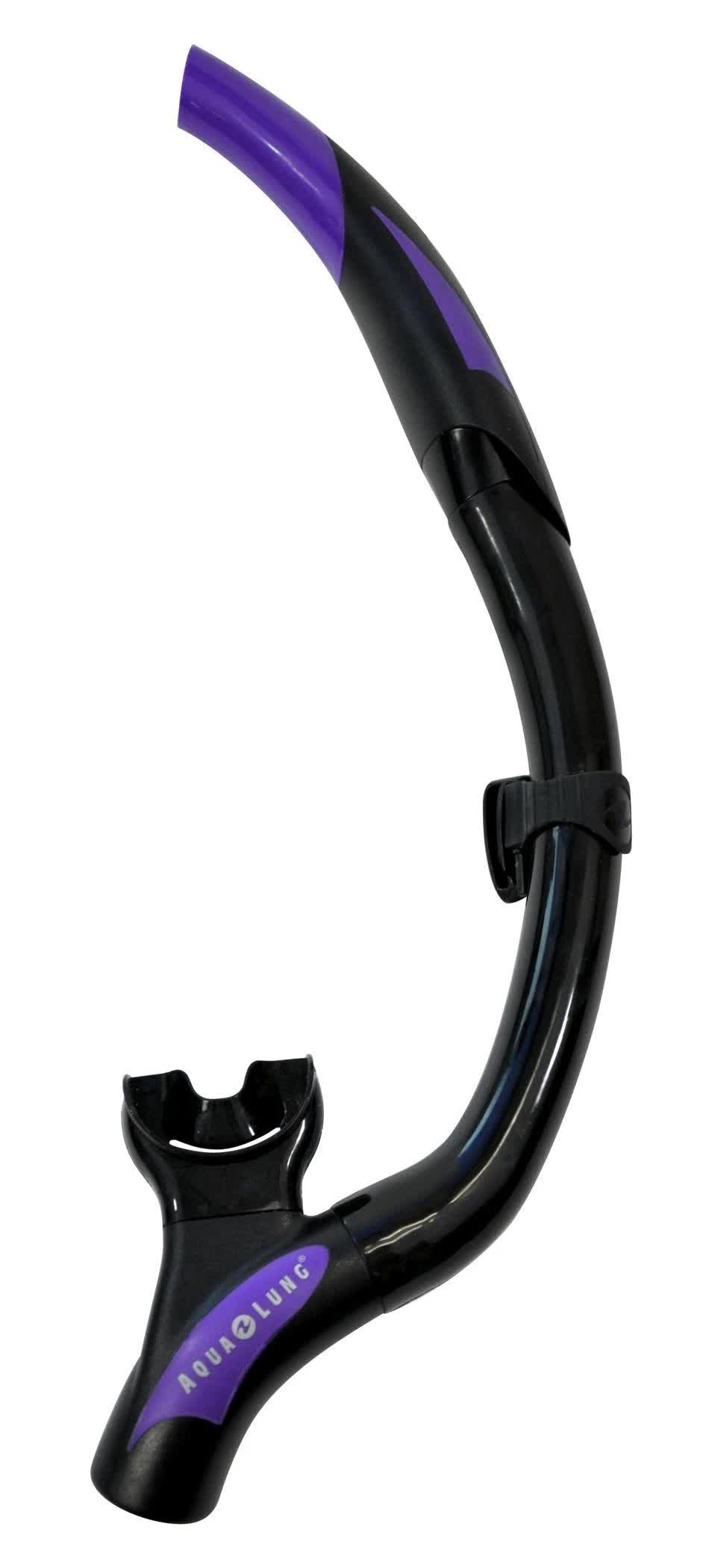 Aqua Lung Impulse 3 NON-FLEX Snorkel - Black Twilight