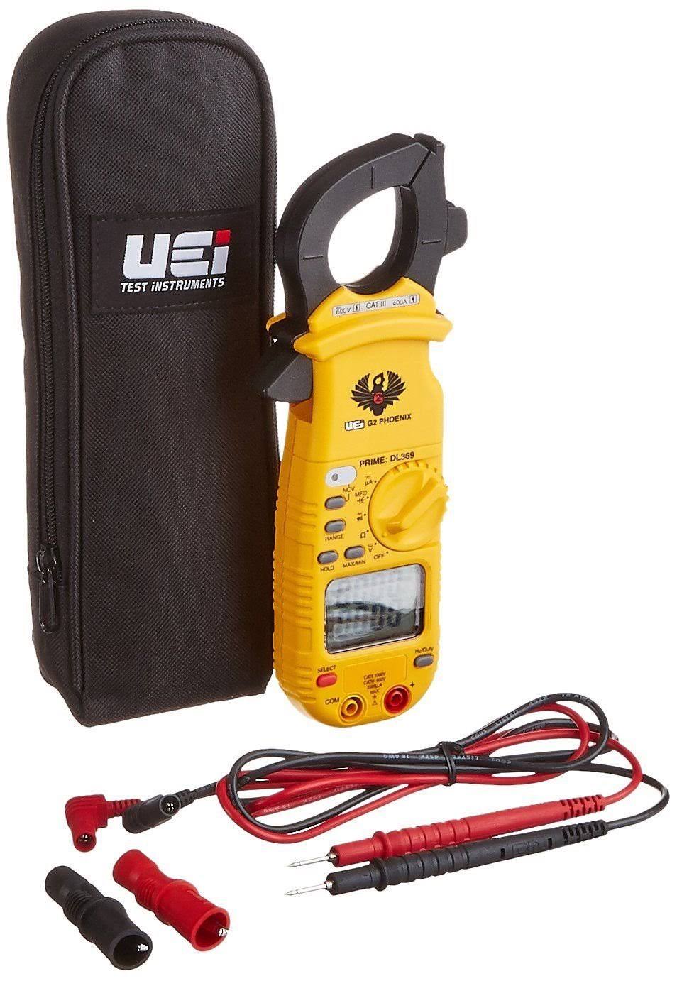 Uei Test Instruments DL369 Digital Clamp-On Meter