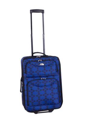 American Flyer Argyle 5-Pc Softside Wheeled Luggage Set - Blue