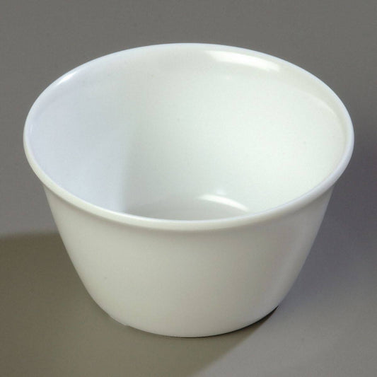 Carlisle 4354002 Dallas Ware 8 oz. White Bouillon Cup - 24/Case