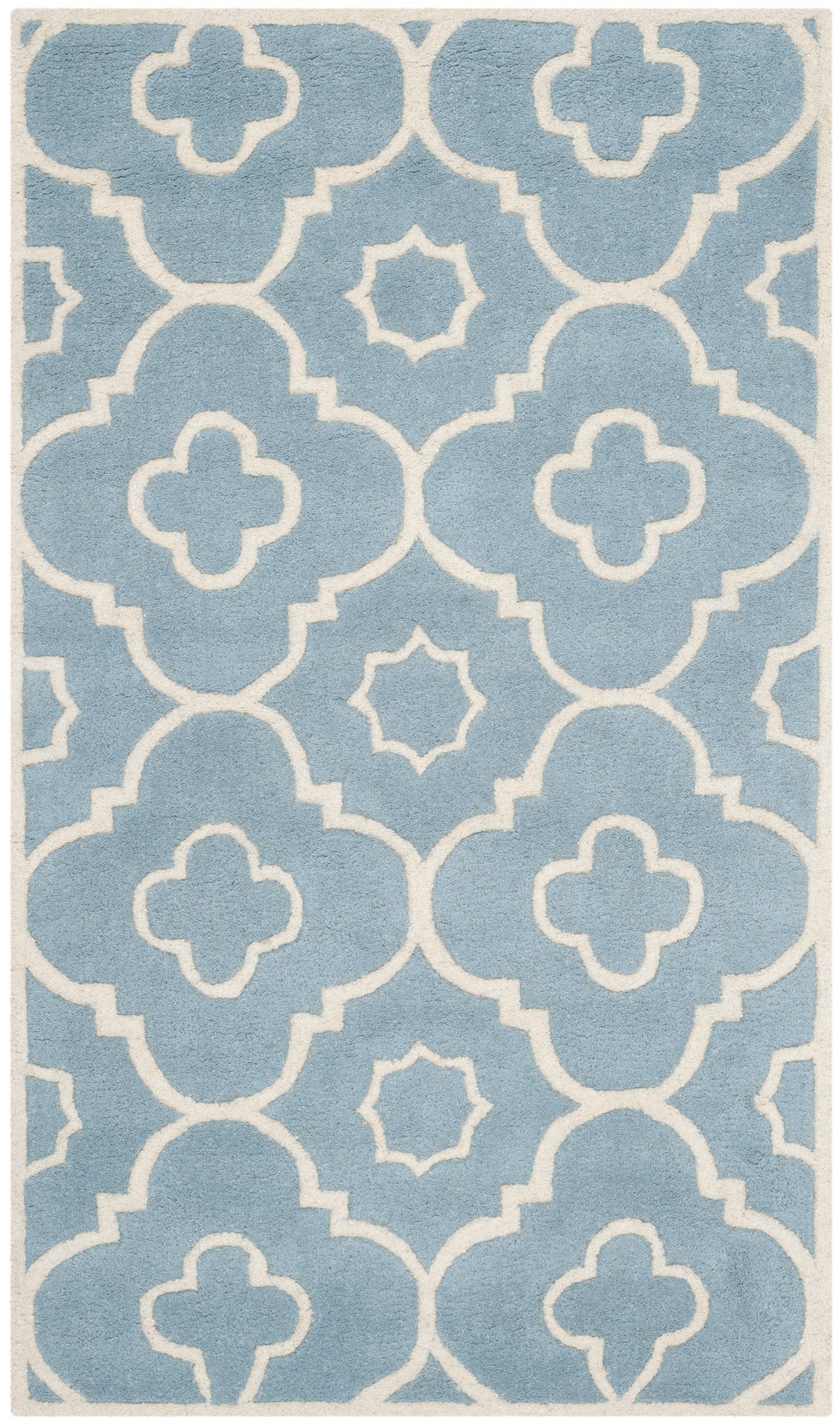 Safavieh 3 x 5 Chatham CHT750B Blue / Ivory Rug