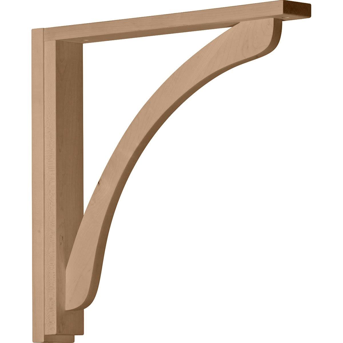 Ekena Millwork Reece Shelf Bracket (Alder)