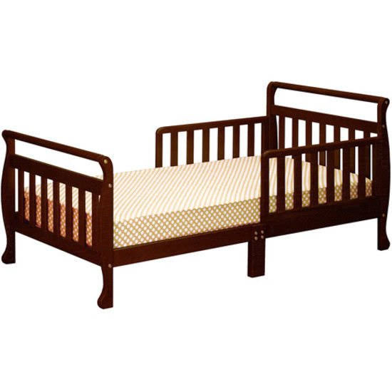 Athena Classic Sleigh Toddler Bed, Espresso