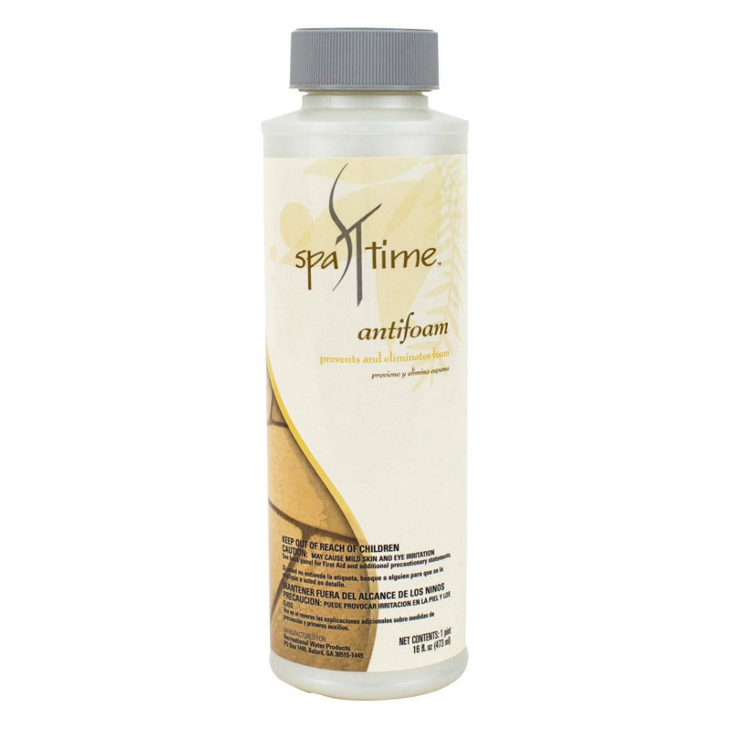 Spa Time 16 oz. Anti Foam - 17462STM-06