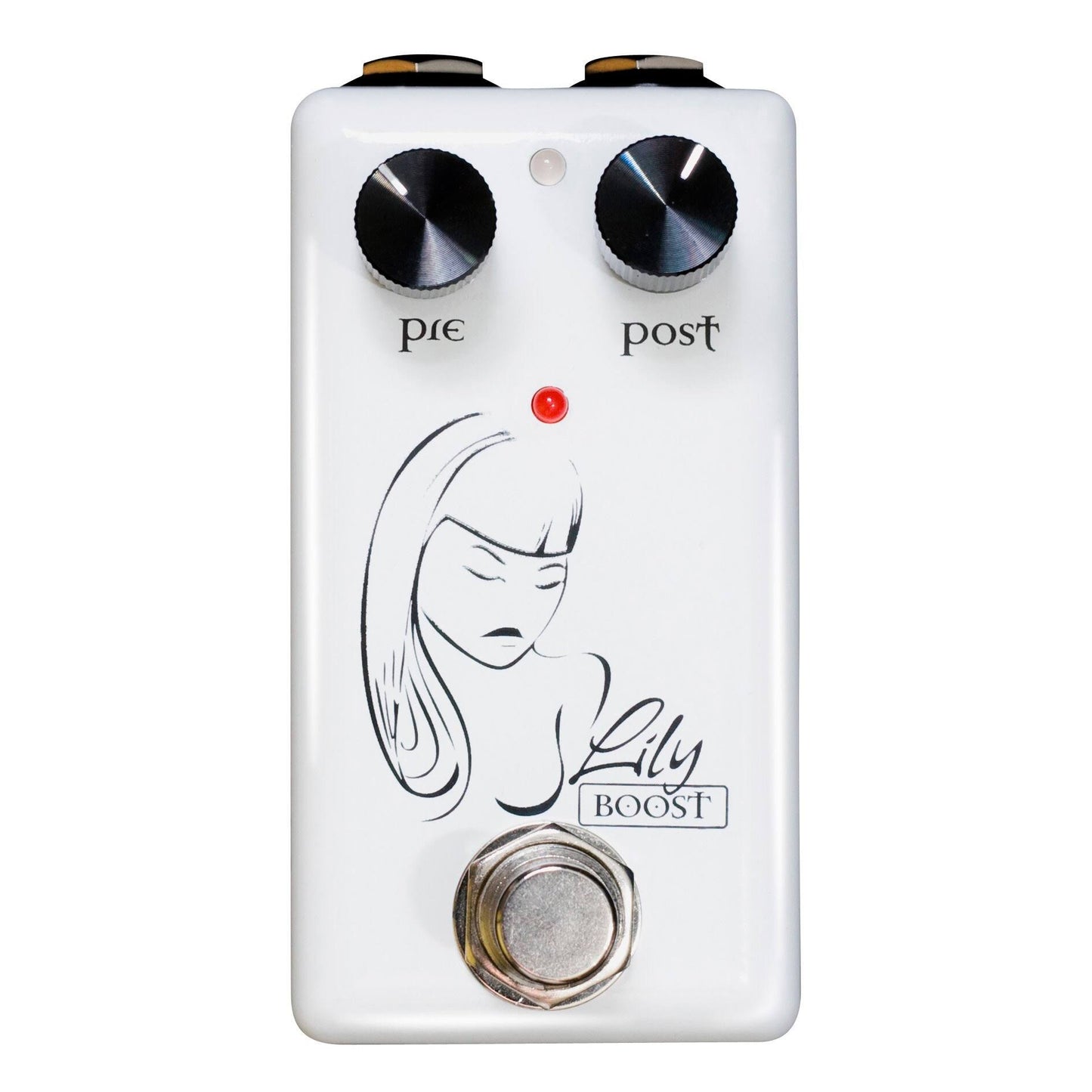 Red Witch Lily Boost Guitar Effects Pedal