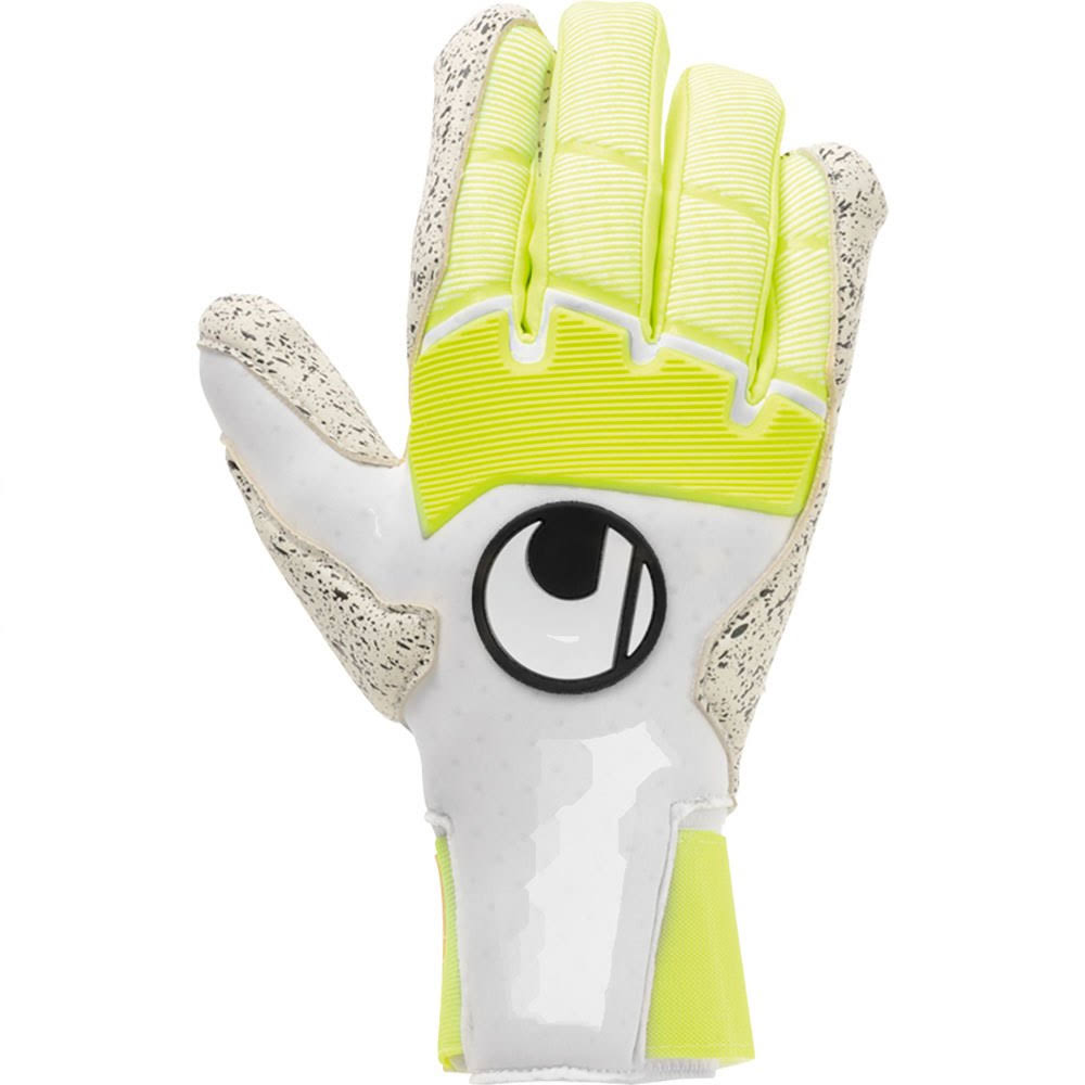 Uhlsport Pure Alliance Supergrip+ HN Goalkeeper Gloves White/Fluo 9.5