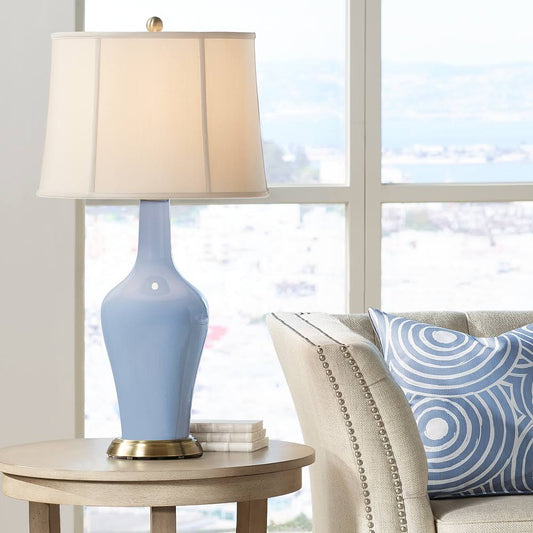 Color + Plus Blue Sky Anya Table Lamp