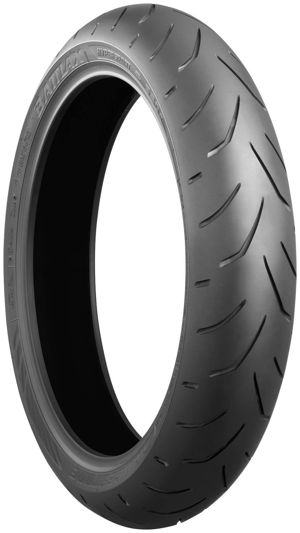 Bridgestone 023546 Battlax S20-f High Performance Radial Front Tire - 120/70zr-17