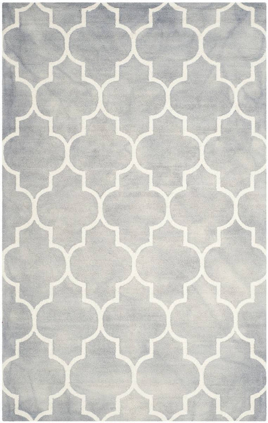 Safavieh 5 x 8 Dip Dye DDY535C Grey / Ivory Rug