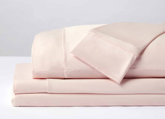 Sheex Original Performance Bed Sheet Set in Blush Pink, Size Split King