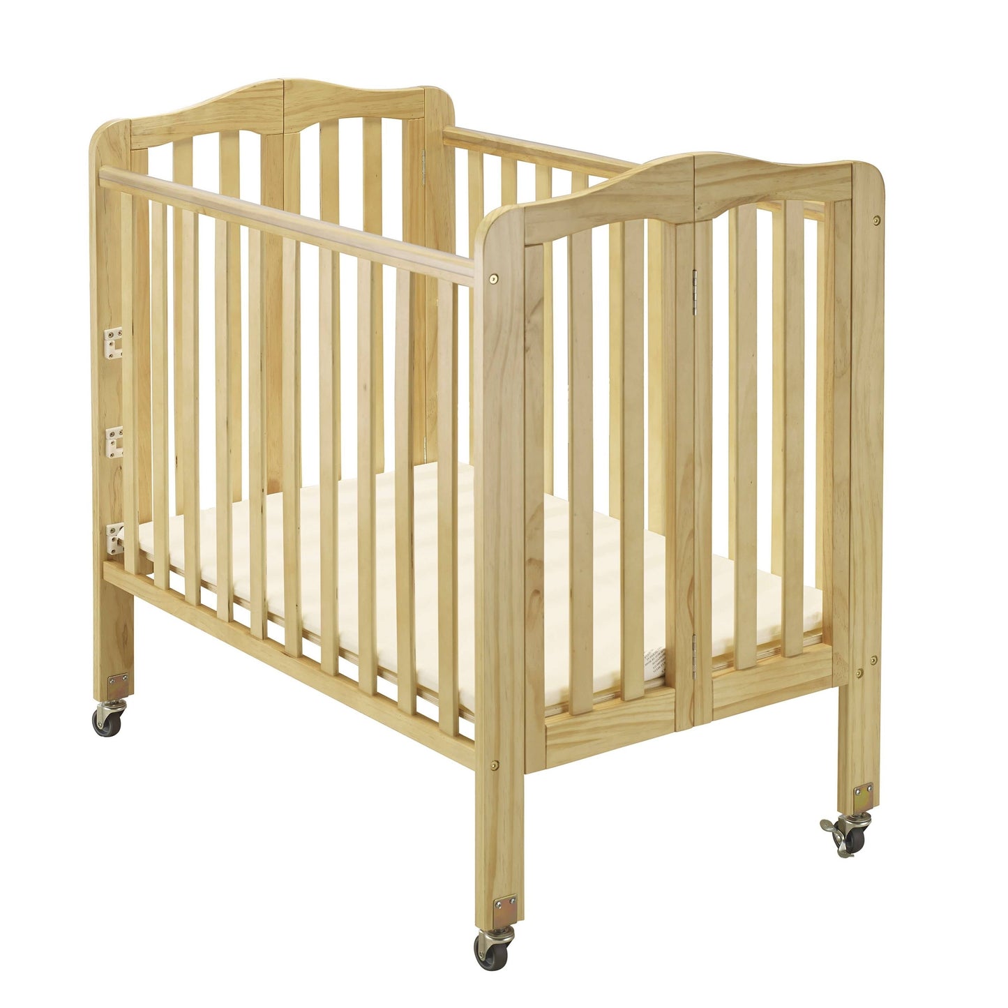 Big Oshi Angela Mini Portable Crib (Natural)