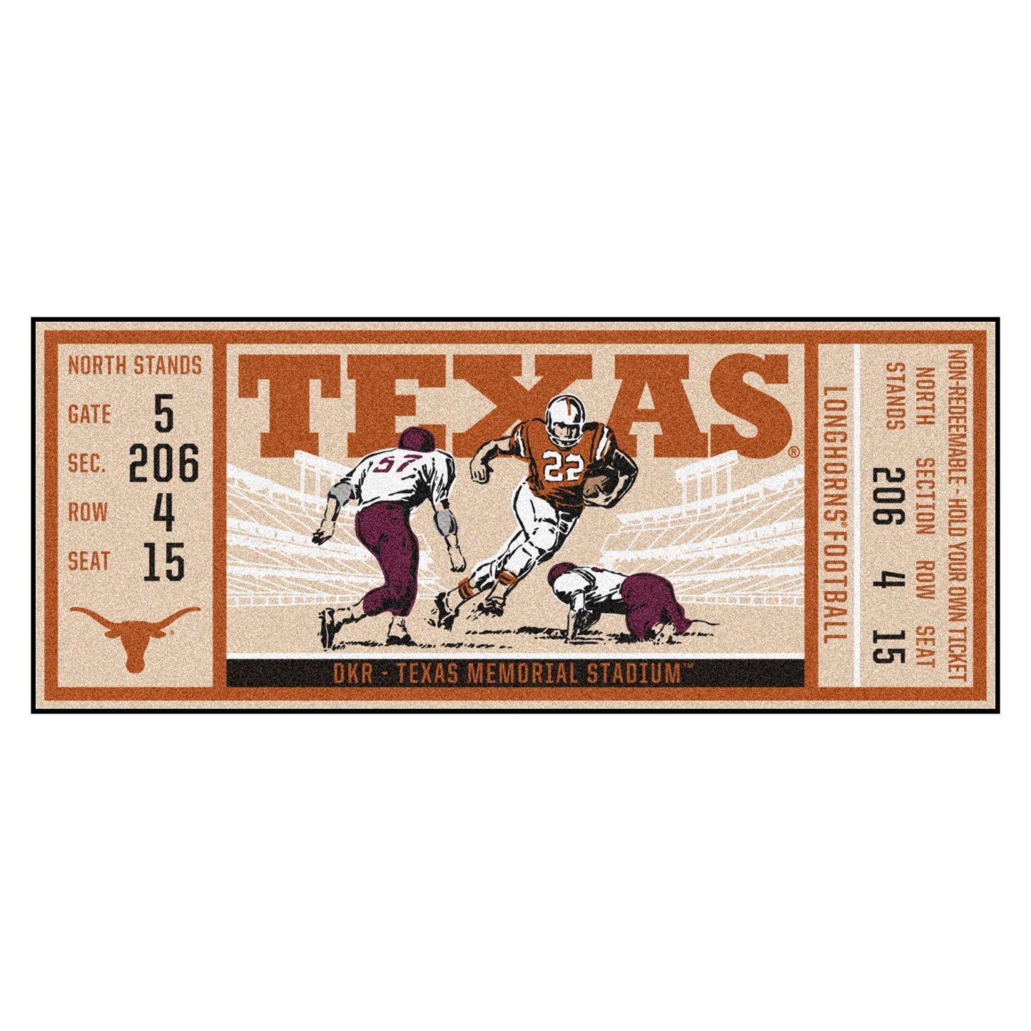 University of Texas Ticket Runner 30