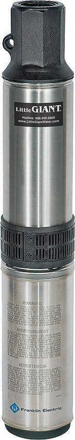 Red Lion 1/2 HP 3-Wire Deep Well Submersible Pump