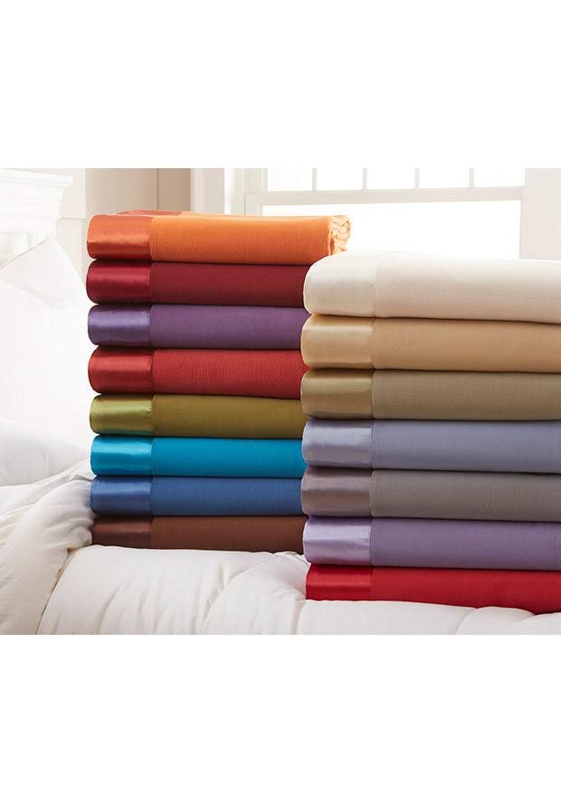 Shavel Home Products Micro Flannel All Seasons Sheet Blanket, King